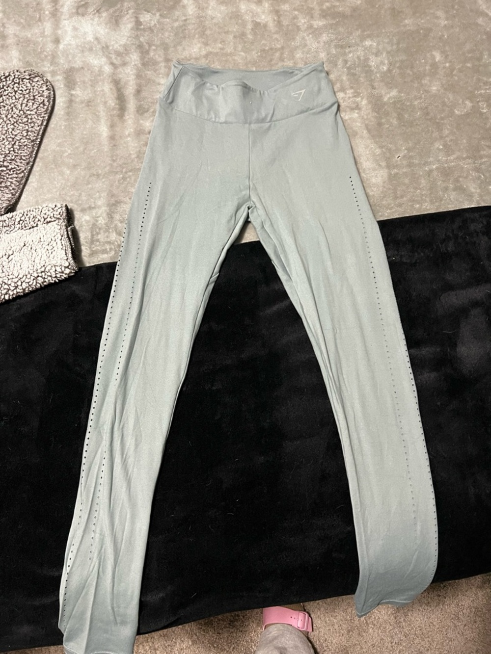 Gymshark Seamless High-Waist Leggings with Perforated Sides